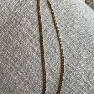 GLD Micro Cuban Link Chain